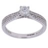 18ct White Gold 0.40ct Brilliant Cut Diamond Solitaire Ring