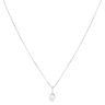 18ct White Gold 0.29ct Brilliant Cut Diamond Pendant And Chain 18"