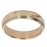 9ct Yellow Gold Patterned Wedding Band 5.6mm