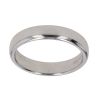 Platinum Tiffany and Co Court Wedding Band 4.4mm