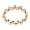 9ct Yellow Gold 1.00ct Brilliant Cut Diamond Full Eternity Ring