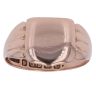 9ct Rose Gold Shield Signet Ring