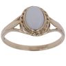 9ct Yellow Gold Opal Single Stone Ring