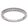 Platinum 0.23ct Brilliant Cut Diamond Half Eternity Ring