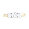 18ct Yellow Gold 1.25ct Diamond Trilogy Ring
