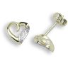 9ct Yellow Gold 0.06ct Diamond Stud Earrings