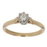 18ct Yellow Gold 0.10ct Diamond Solitaire Ring