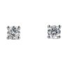 9ct White Gold 0.25ct Diamond Stud Earrings