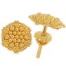 22ct Yellow Gold Granulation Stud Earrings