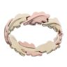 9ct Yellow and Rose Gold Clogau Oak Ring