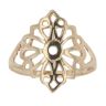 9ct Yellow Gold Fancy Cut Out Patterned Ring