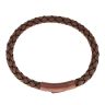 Unique & Co Dark Brown Leather Bracelet