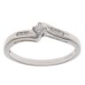9ct White Gold 0.10ct Brilliant Cut Diamond Solitaire Ring