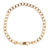 9ct Yellow Gold Curb Bracelet 8"