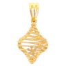 22ct Yellow Gold Wire Fancy Pendant