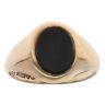 9ct Yellow Gold Onyx Signet Ring