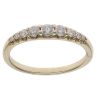 9ct Yellow Gold 0.50ct Brilliant Cut Diamond Half Eternity Ring