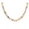 14ct Yellow And White Gold Greek Key Fancy Chain 24"