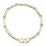 9ct Yellow Gold Fancy Bracelet 7"