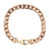 9ct Yellow Gold Curb Bracelet 8.5"