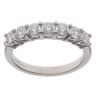 Platinum 0.75ct Brilliant Cut Diamond Seven Stone Eternity Ring