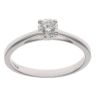 18ct White Gold 0.35ct Brilliant Cut Diamond Solitaire Ring