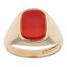 9ct Yellow Gold Carnelian Signet Ring