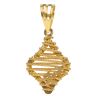 22ct Yellow Gold Wire Kite Pendant