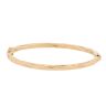 18ct Yellow Gold Patterned Twist Bangle