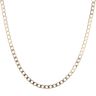 9ct Yellow Gold Curb Chain 20"