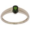 9ct Yellow Gold Diopside Solitaire Ring