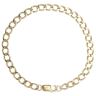 9ct Yellow Gold Curb Bracelet 8"