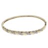 9ct Yellow Gold 0.15ct Brilliant Cut Diamond Bangle