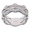 14ct White Gold 1.10ct Brilliant Cut Diamond Fancy Ring