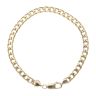 9ct Yellow Gold Curb Bracelet 9"