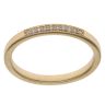 18ct Yellow Gold 0.05ct Brilliant Cut Diamond Eternity Ring