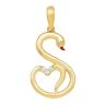 22ct Yellow Gold Cubic Zirconia Pendant