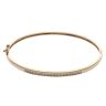 9ct Yellow Gold 0.40ct Brilliant Cut Diamond Bangle