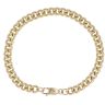 9ct Yellow Gold Curb Bracelet 8"