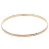 9ct Yellow Gold Patterned Bangle