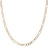 9ct Yellow Gold Figaro Chain 24"
