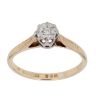 18ct Yellow Gold 0.05ct Brilliant Cut Diamond Solitaire Ring