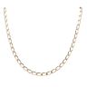 9ct Yellow Gold Long Link Fancy Chain 16"