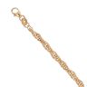 9ct Yellow Gold Twist Bracelet 7.5"