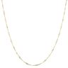9ct Yellow Gold Curb Twist Chain 18"