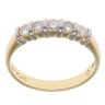 18ct Yellow Gold 0.60ct Brilliant Cut Diamond Five Stone Ring
