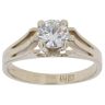 9ct Yellow Gold  0.60ct Brilliant Cut Diamond Solitaire Ring