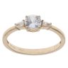 9ct Yellow Gold Cubic Zirconia Ring