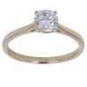 9ct Yellow Gold 1.00ct Brilliant Cut Lab Grown Diamond Solitaire Ring