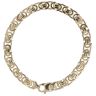 9ct Yellow Gold Fancy Bracelet 8.5"